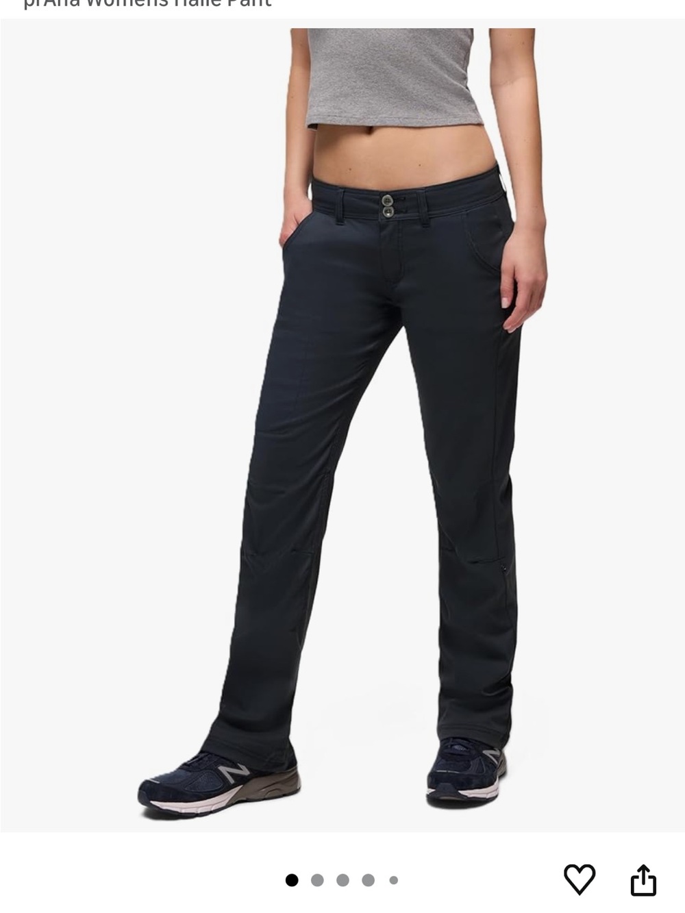 Prana Navy Halle Pants